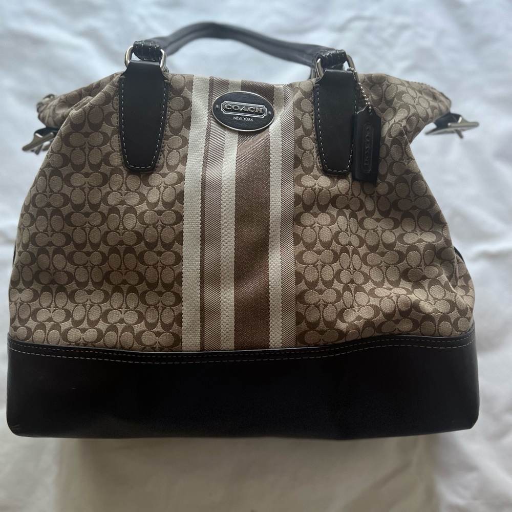 Vintage coach tote